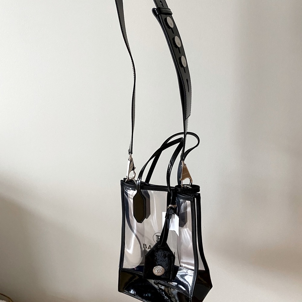 Balmain Convertible PVC Shopping Bag - Picture 2 of 5